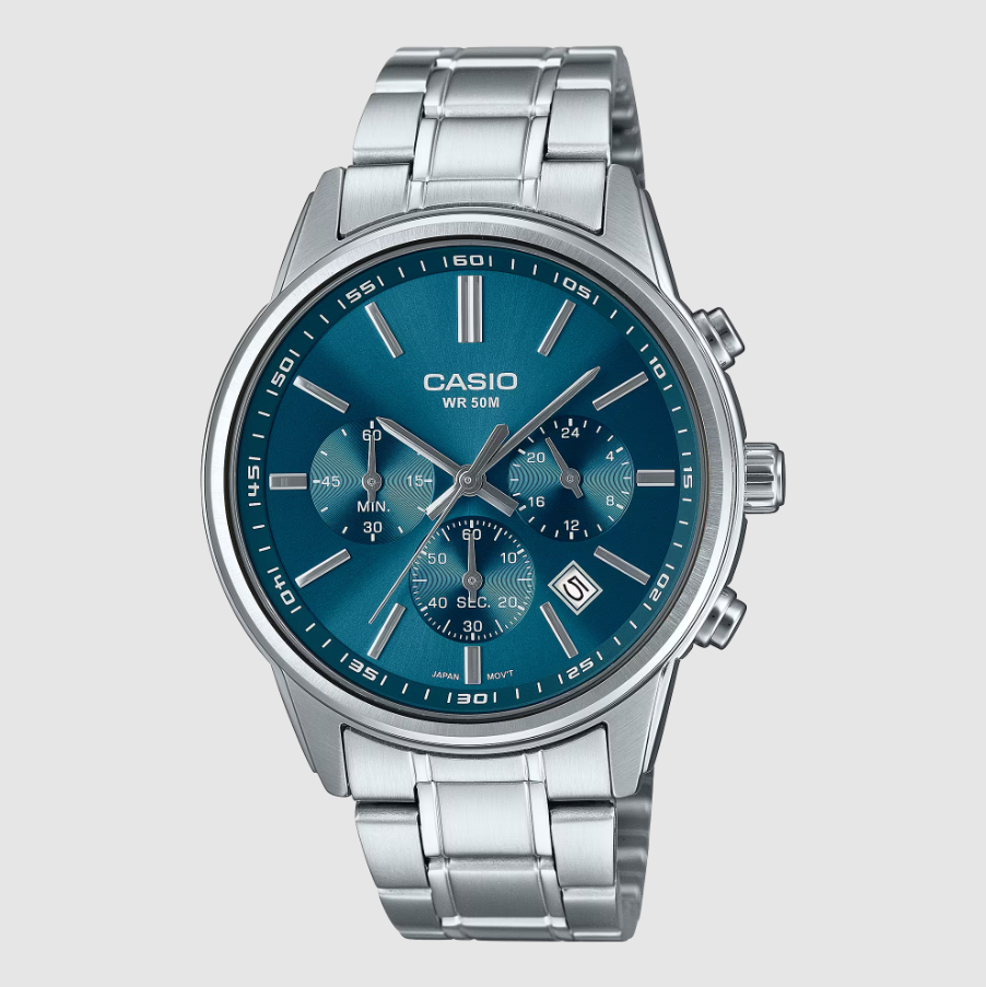 Casio MTP-E515D-2A1 Chronograph Watch for Men